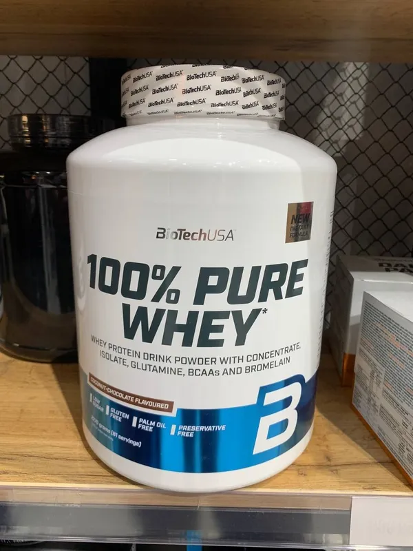 BioTechUSA 100% Pure Whey Coconut Chocolate 2.27 кг BioTechUSA 100% Pure Whey Coconut Chocolate 2.27 кг