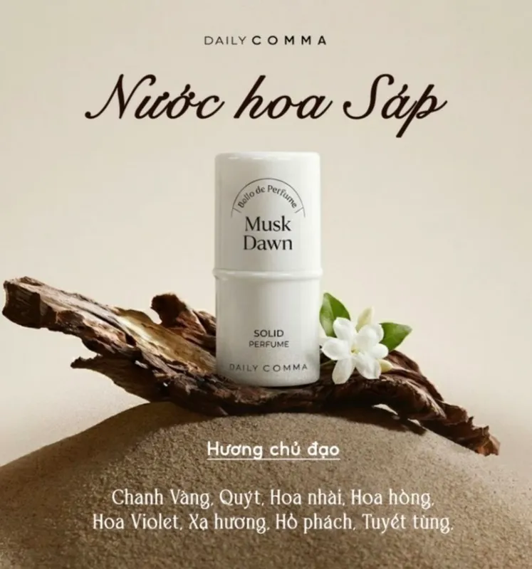 Духи стик без спирта Daily Comma Bello De Perfume 1