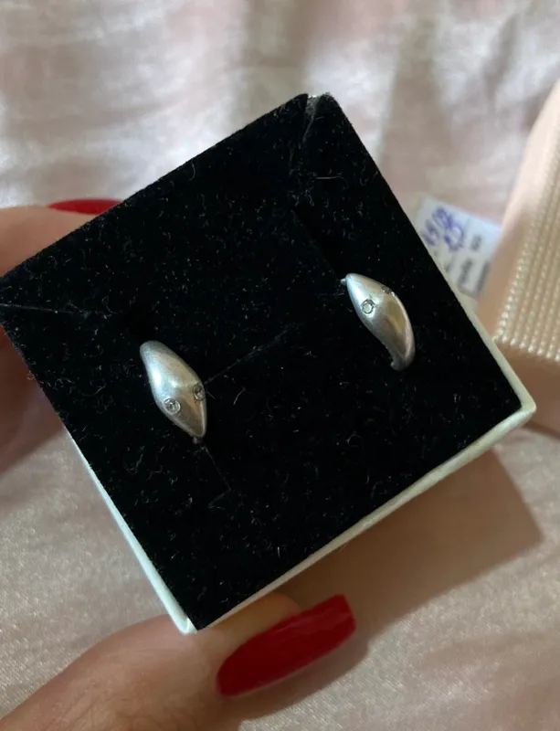 Серебряные сережки, змейки 1 Серебряные сережки, змейки 1
