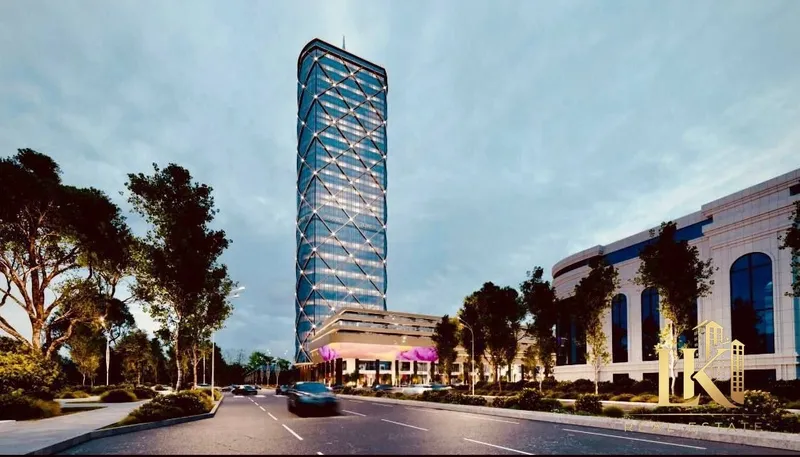2/37/48 ЖК Piramit Tower — просторная квартира с панорамным видом (коробка)