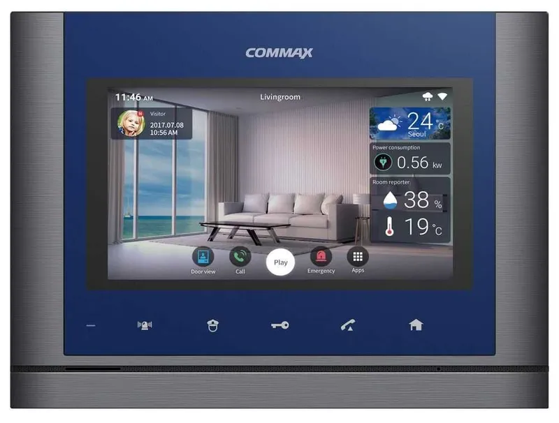 Установка ДОМОФОНА от профессионалов своей работы Commax Hikvision 2