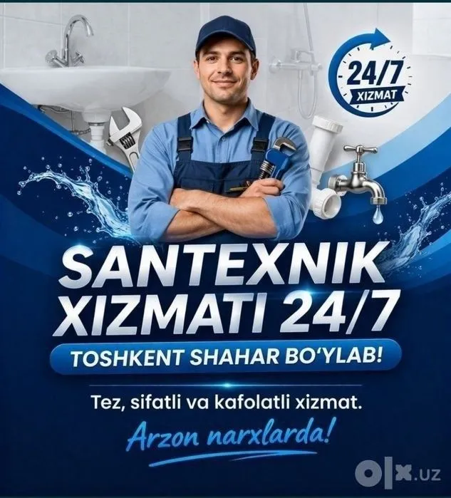Professional Santexnika, Elektrika xizmati. Sifatli va tez bajariladi. Professional Santexnika, Elektrika xizmati. Sifatli va tez bajariladi.