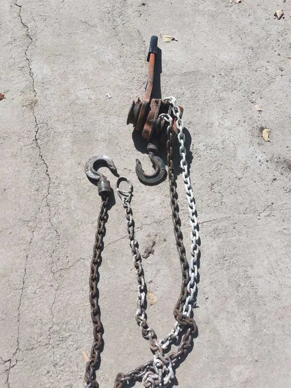 Qo‘l zanjirli lebedka (richagli tal) 3 Qo‘l zanjirli lebedka (richagli tal) 3