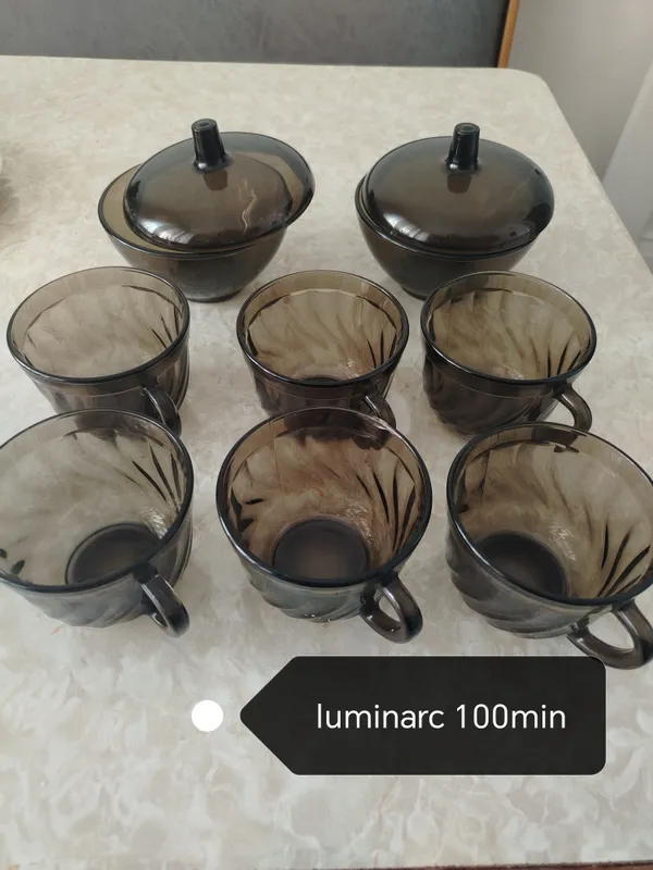luminarc chashka va saxarnitsasi