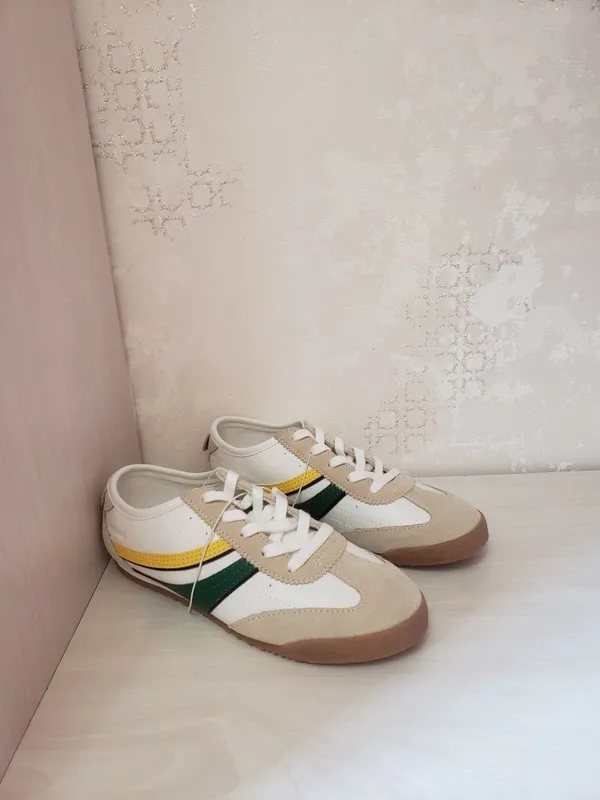 Кроссовки Zara,кожа+замша,для мальчиков и девочек,выходные,35 размер