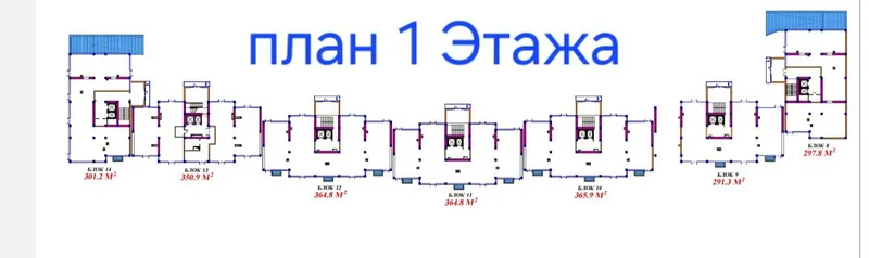 Коммерческие помещения в аренду в новом жилом комплексе (Без КОМИССИИ) 5