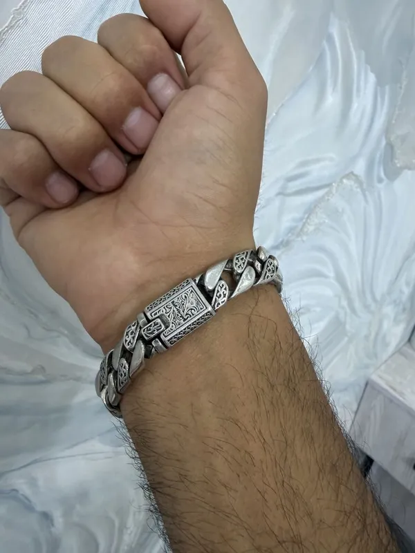 Braslet 18 22 razmer bor kumush xitoydan kegan