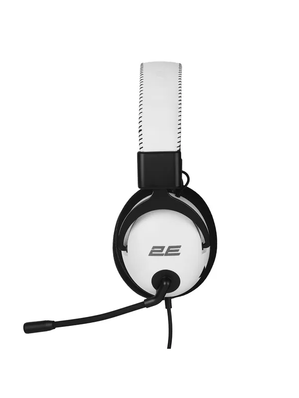 Игровые наушники 2E GAMING HG310 V2, полноразмерные, 40 мм, закрытые, разъем 3.5 мм mini-jack, белые — фото 4