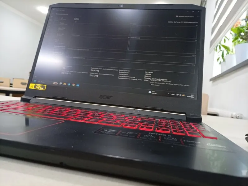 Acer i5 NITRO 5 Gaming. 16gb/750gb SSD. Holat ideal qirilgan joyi yoq — фото 5