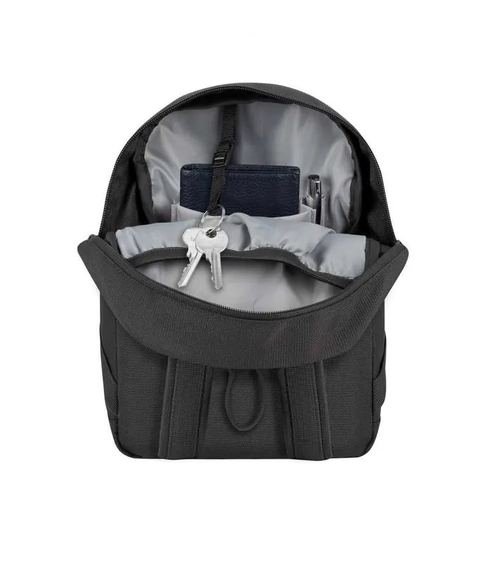 ^ Рассрочка на сумку RIVACASE 5422 grey 6L Small urban backpack 6L/12 3