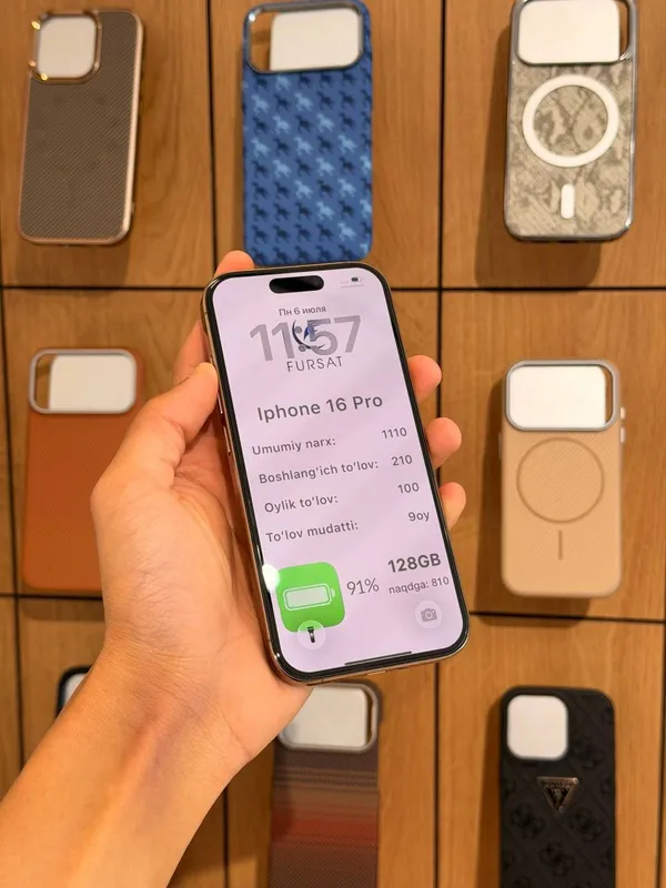 iPhone 16 Pro 128GB 91% Desert 3 iPhone 16 Pro 128GB 91% Desert 3