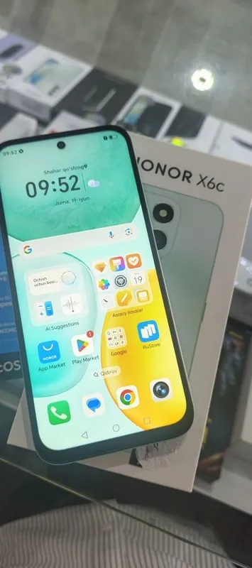 Honor X6C 6/128GB blue — фото 1