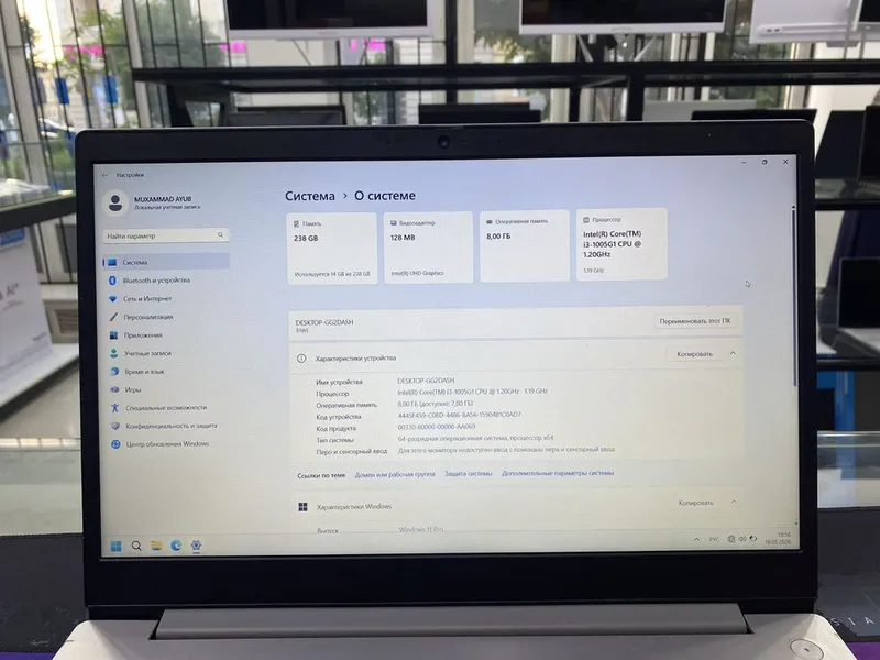 Продается lenovo ideapad 3 core i3 10th