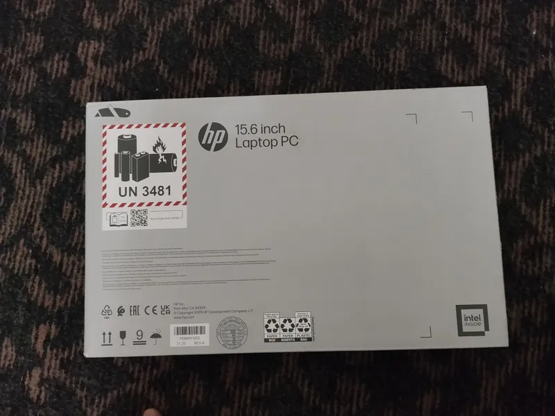 15.6 inch Laptop pc 8gb 256gb windows 11 — фото 1