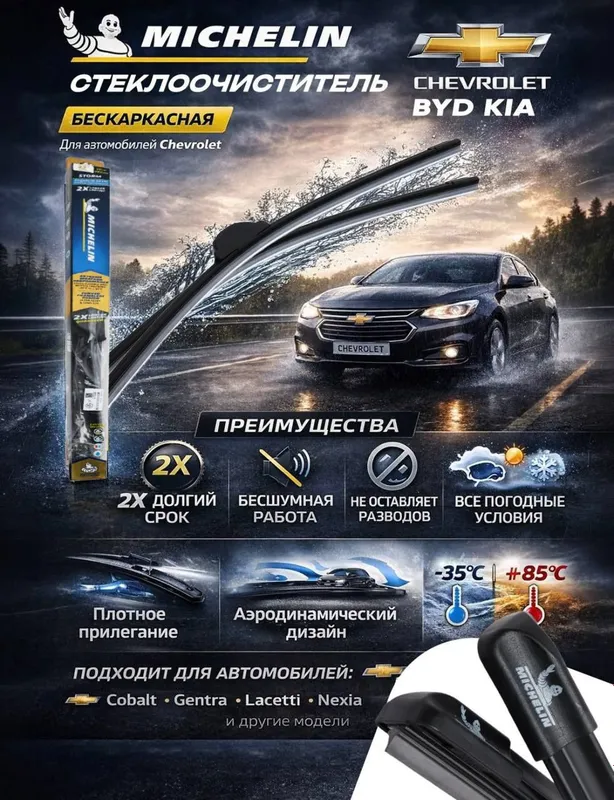 Michelin Дворники Премиум качество для вашего авто — фото 2