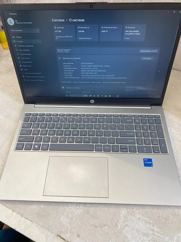 Noutbuk HP Laptop 15- fd0 — фото 1