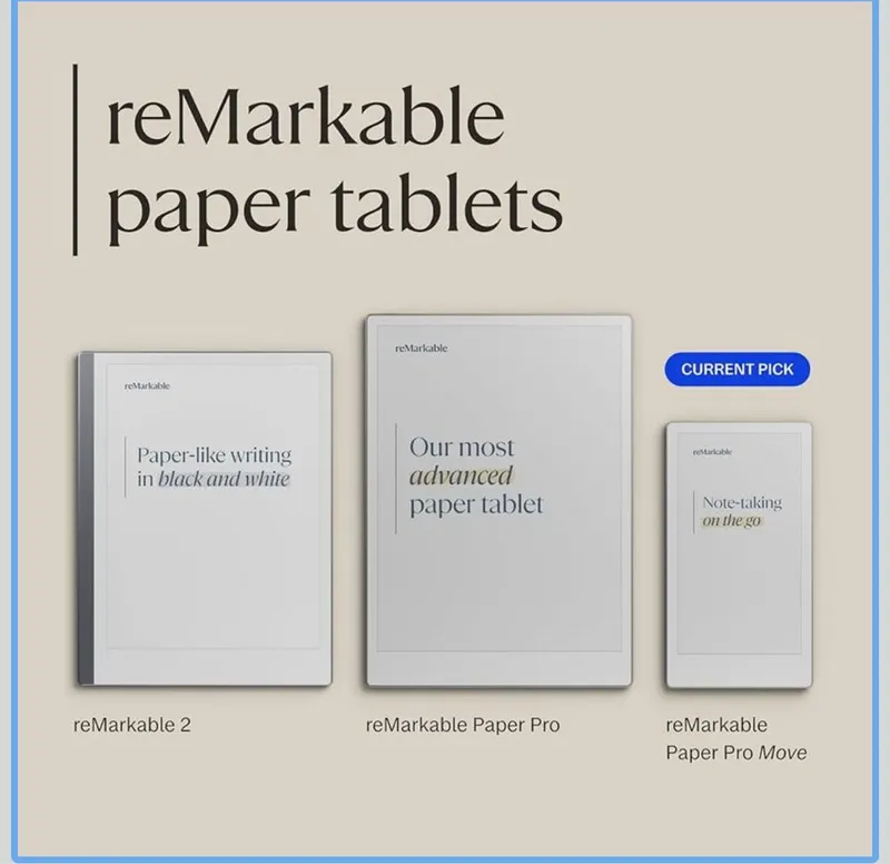 ReMarkable Paper Pro Move + Marker Plus+Book Foilo New model 2026 — фото 3