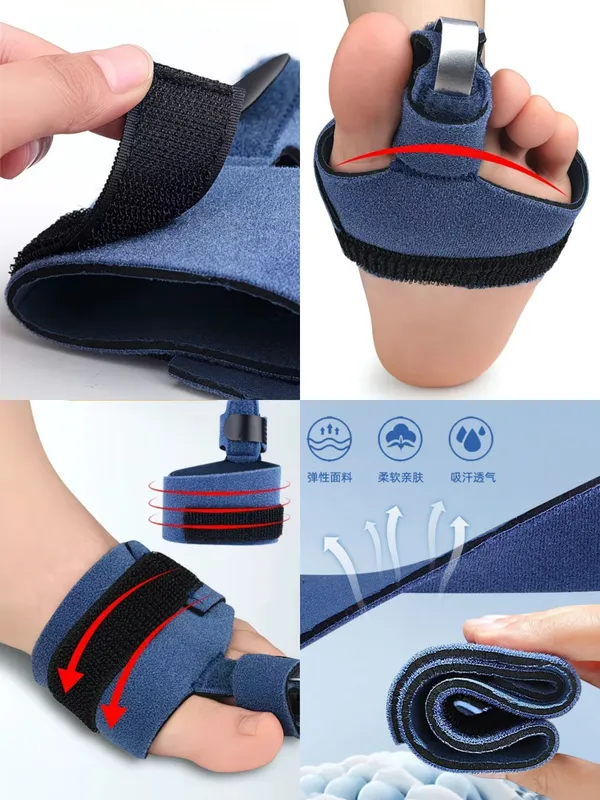 oyoq barmoqlari uchun bint, fiksator, ortez, sinishdan keyin 5