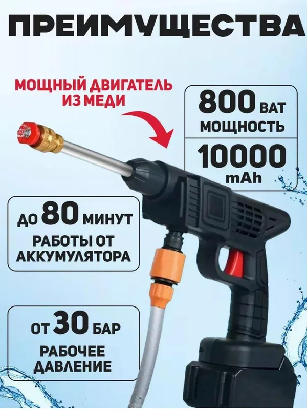 Mini avto karcher barcha mashina uchun unversal — фото 1
