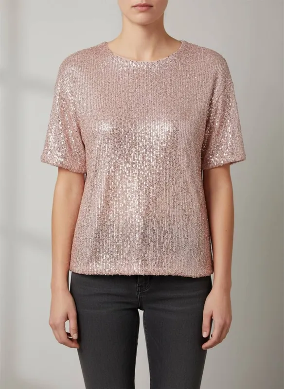 Футболка H&M с пайетками