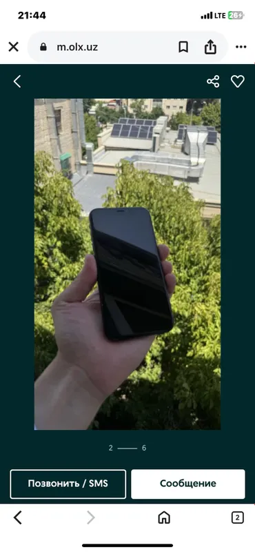 iPhone XR 128 GB Qora Face ID va True Tone 2 iPhone XR 128 GB Qora Face ID va True Tone 2