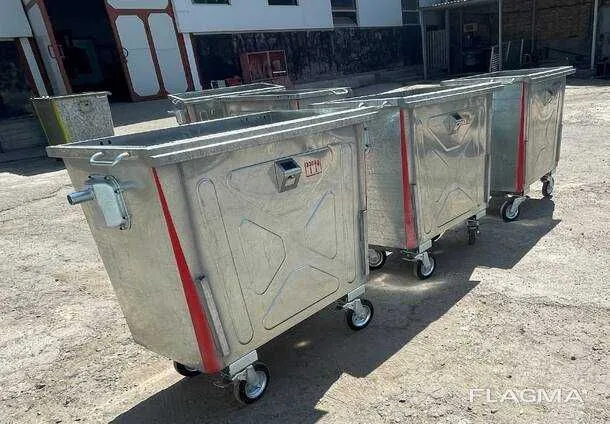 Контейнер металлический оцинкованный
