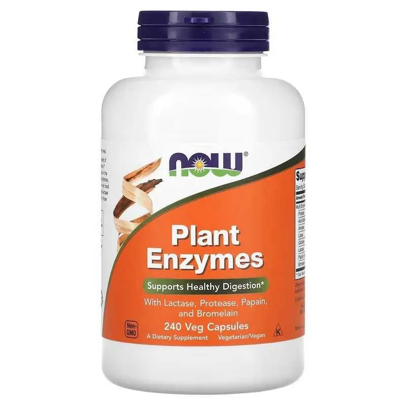 NOW Foods Plant Enzymes растительные ферменты — фото 2 NOW Foods Plant Enzymes растительные ферменты — фото 2