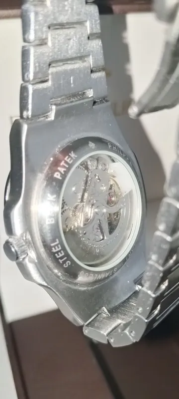 Механические часы Skeleton Patek Philippe Nautilus — фото 6