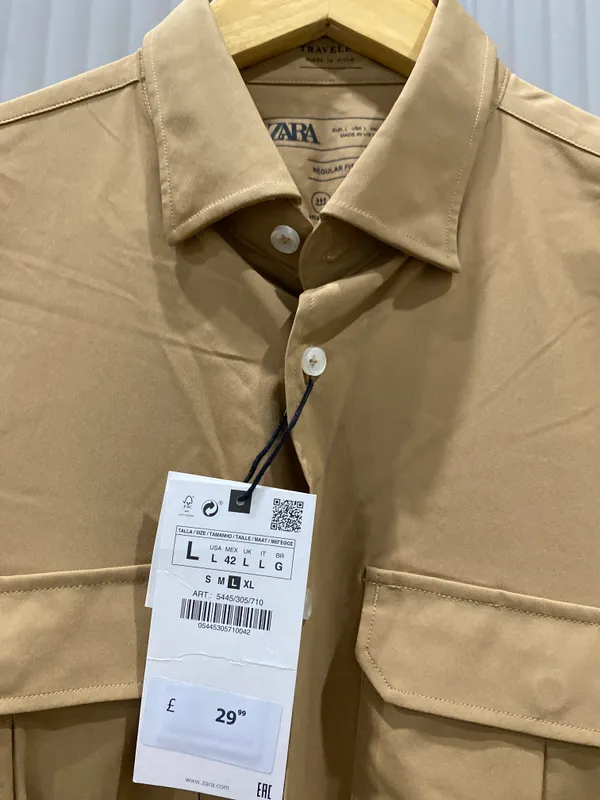 Рубашка Zara мужская 4 Рубашка Zara мужская 4
