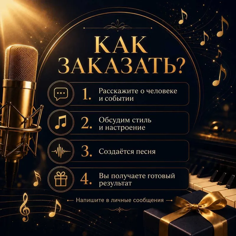 Песня под заказ в подарок — фото 3