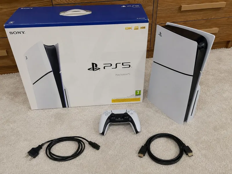 Playstation 5 slim 1 tb + игры 1 Playstation 5 slim 1 tb + игры 1