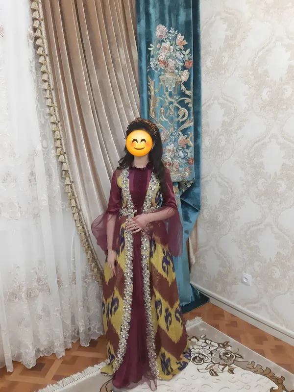 Ансамбль платья и чапаны для келинок 1