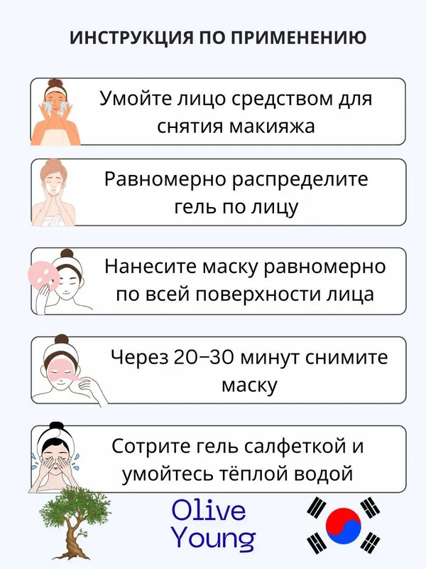 Koreyskiy Karbokskiyterapiya DJ Carborn Therapy - gel + niqob nabor — фото 3