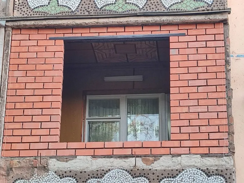 Balkonga g'isht teramiz.Kladka balkon.Керпичная кладка балканов — фото 4