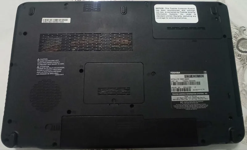 Ноутбук Toshiba Satellite A665 (Б/У) — фото 3