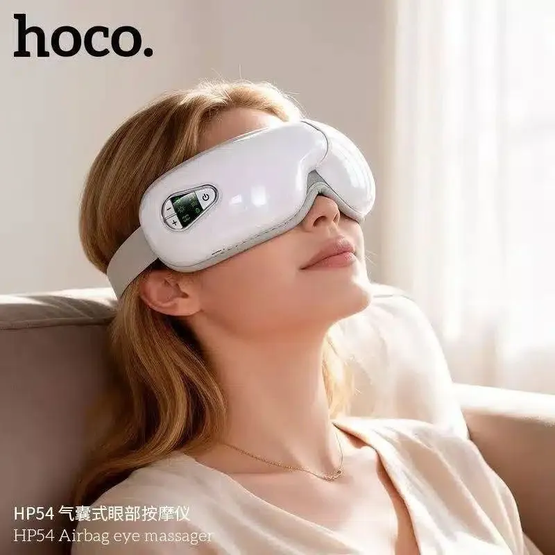 Массажер для глаз HOCO HP54 с подогревом и Bluetooth — фото 1