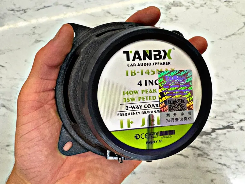 Tanbx TB-T45MAX 10см колонка,kalonka(matiz,spark,nexia 1-2, damas-labo — фото 4