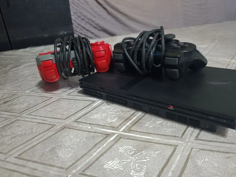 PlayStation 2 Slim + 2 ta joystik + Tekken o'yini! Hamma narsasi bor. — фото 2