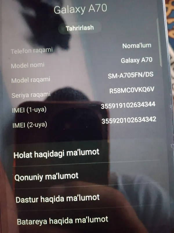 Samsung A70 3 Samsung A70 3