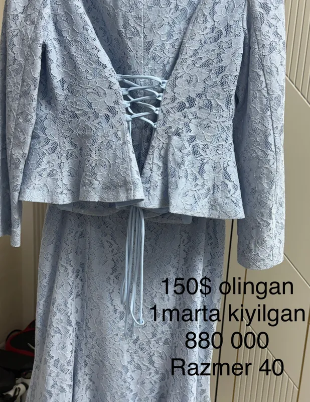 150$ olingan 2marta kiyilgan razmer 40 Turkiya — фото 4