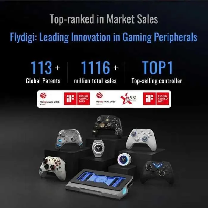 Геймпад Gamepad Flydigi Vader 4 Pro + кейс case — фото 2 Геймпад Gamepad Flydigi Vader 4 Pro + кейс case — фото 2