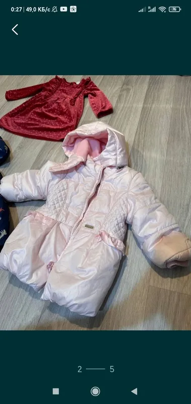 Продам вещи куртки размеры на 2/3/4 годика — фото 1