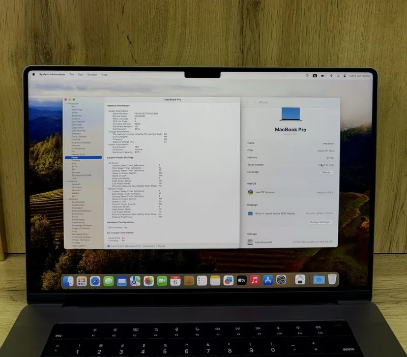 Macbook Pro 16 M1 Max Full Box 32/512GB — фото 3