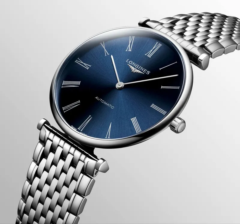 Швейцарские часы Longines, механика. В наличии три цвета — фото 2
