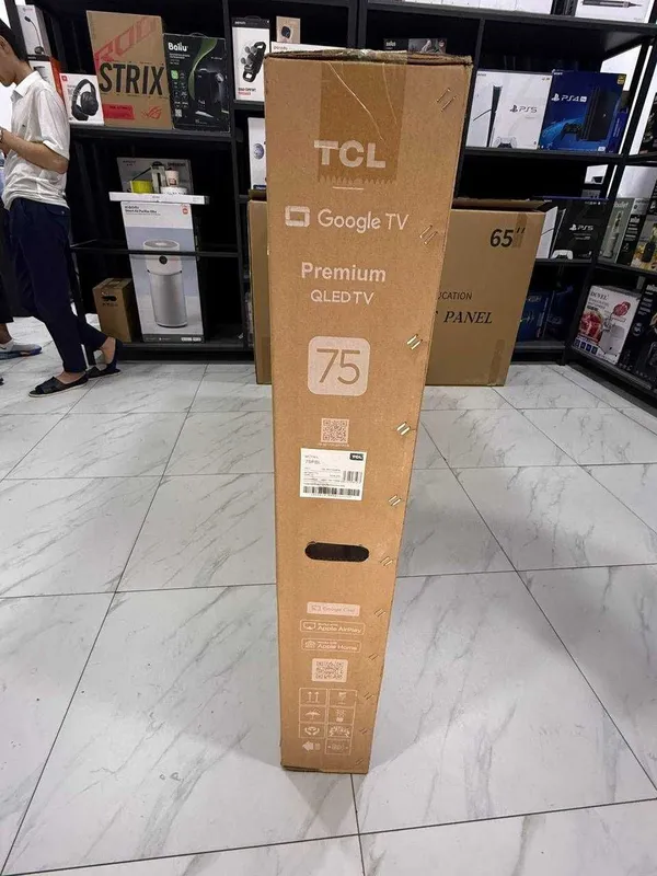 Телевизор TCL 75 P8L 4K QD-Mini LED 144HZ Google TV доставка бесплатно 3