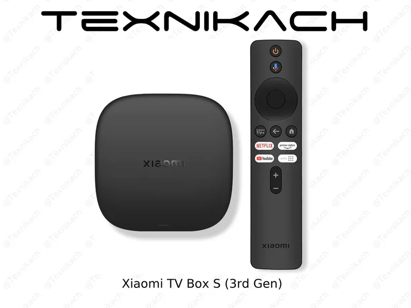 Xiaomi TV Box S (3rd Gen) • Доставка Бесплатно