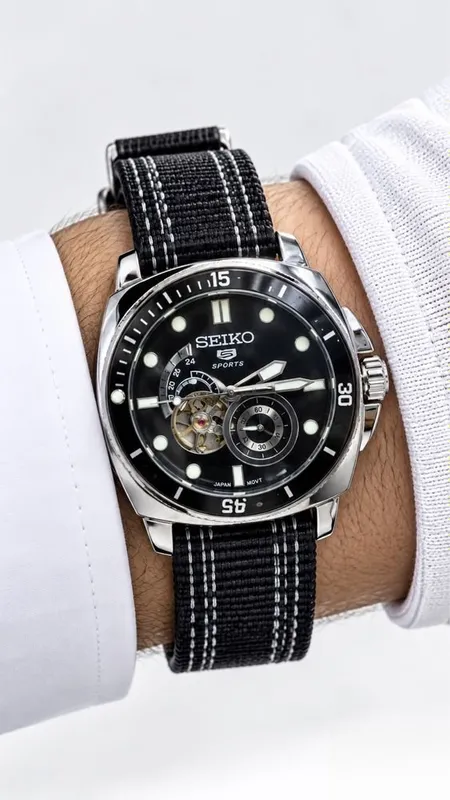 Seiko 5 Sports — спортивный классический дизайн 3 Seiko 5 Sports — спортивный классический дизайн 3