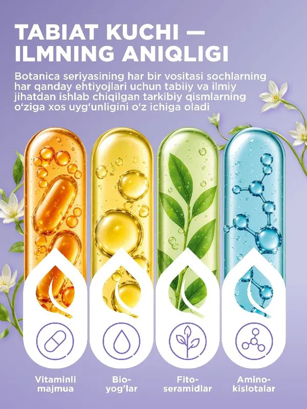 «Qalinlik va o‘sish» Botanica shampuni 9 «Qalinlik va o‘sish» Botanica shampuni 9