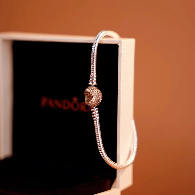 Pandora braclet kumush 925 proba,qizlar uchun ideal sovg'a Qizla