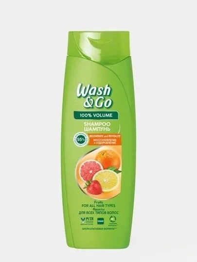 Wash&Go shampuni, 360 ml 1 Wash&Go shampuni, 360 ml 1